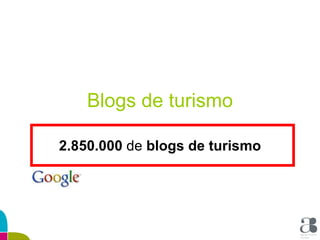Blogs de turismo 2.850.000  de  blogs de turismo 