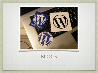 blogs and wikis