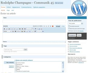 Comment écrire un article ?  