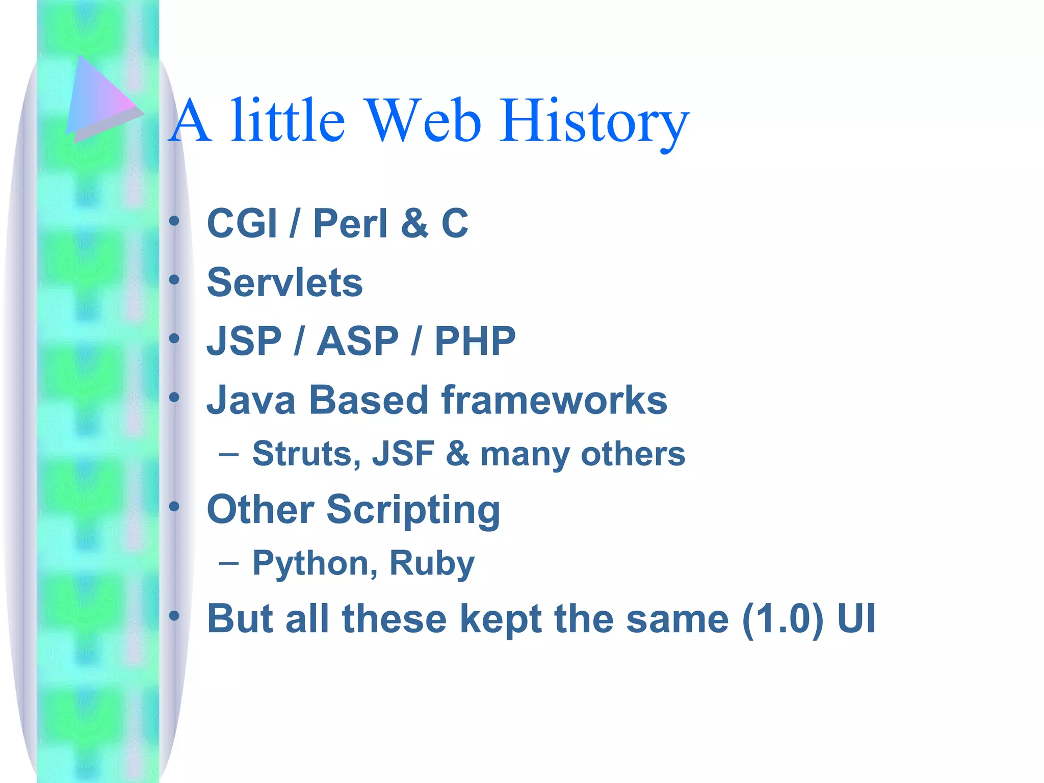 Web 2.0 & Ajax Basics