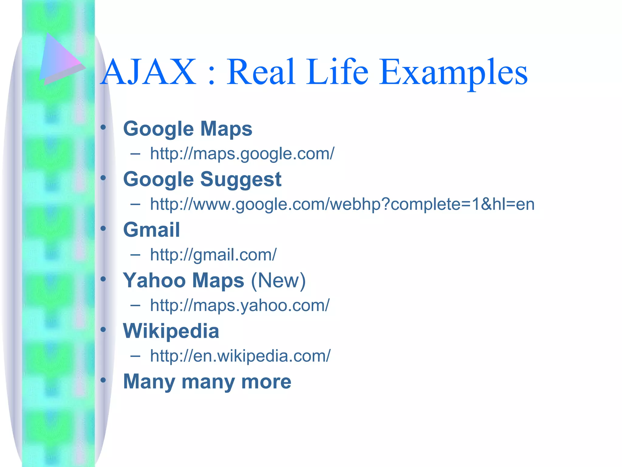 Web 2.0 & Ajax Basics