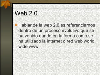 Web 2.0 Amigos Virtuales