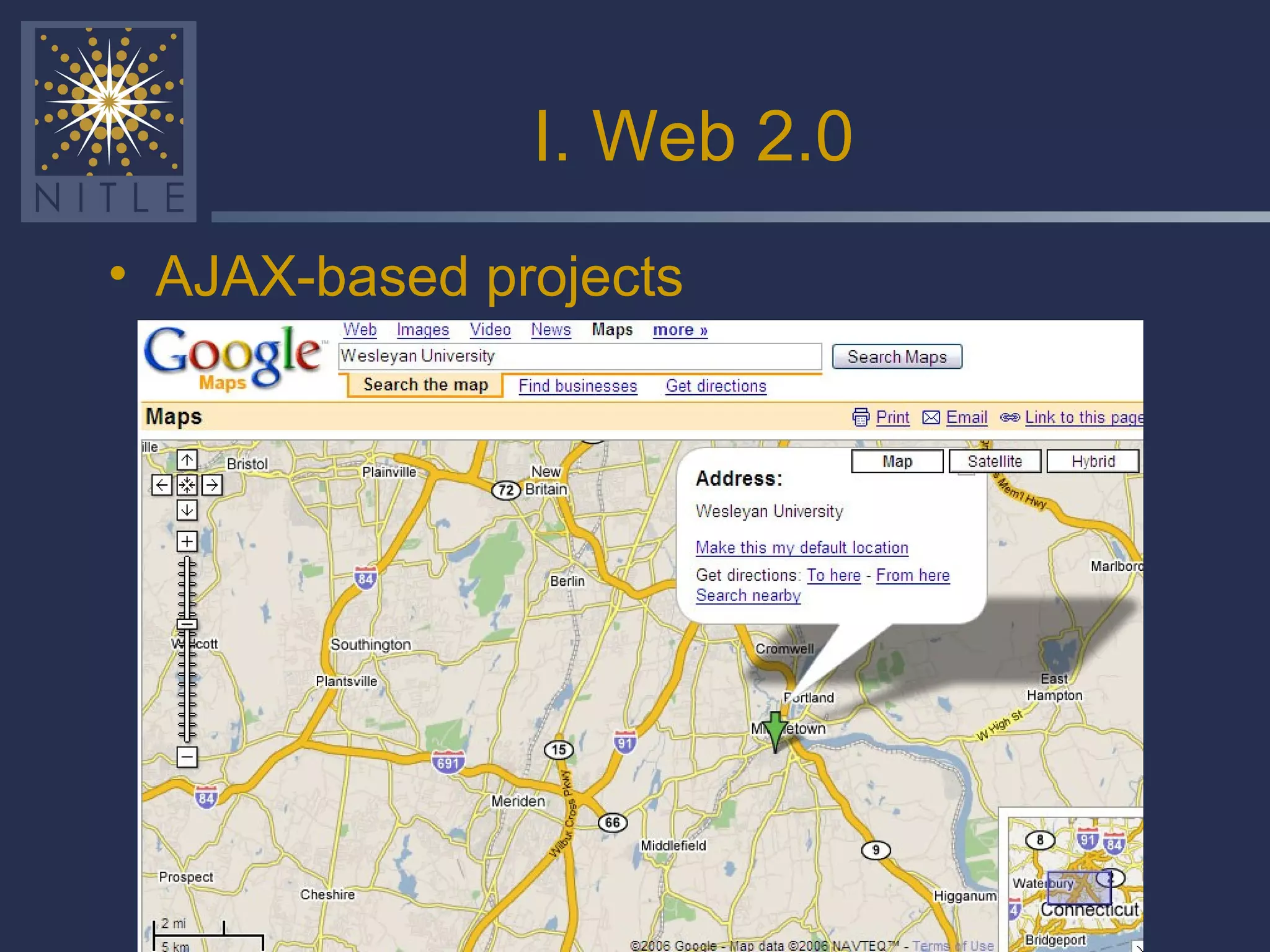 I. Web 2.0 AJAX-based projects 