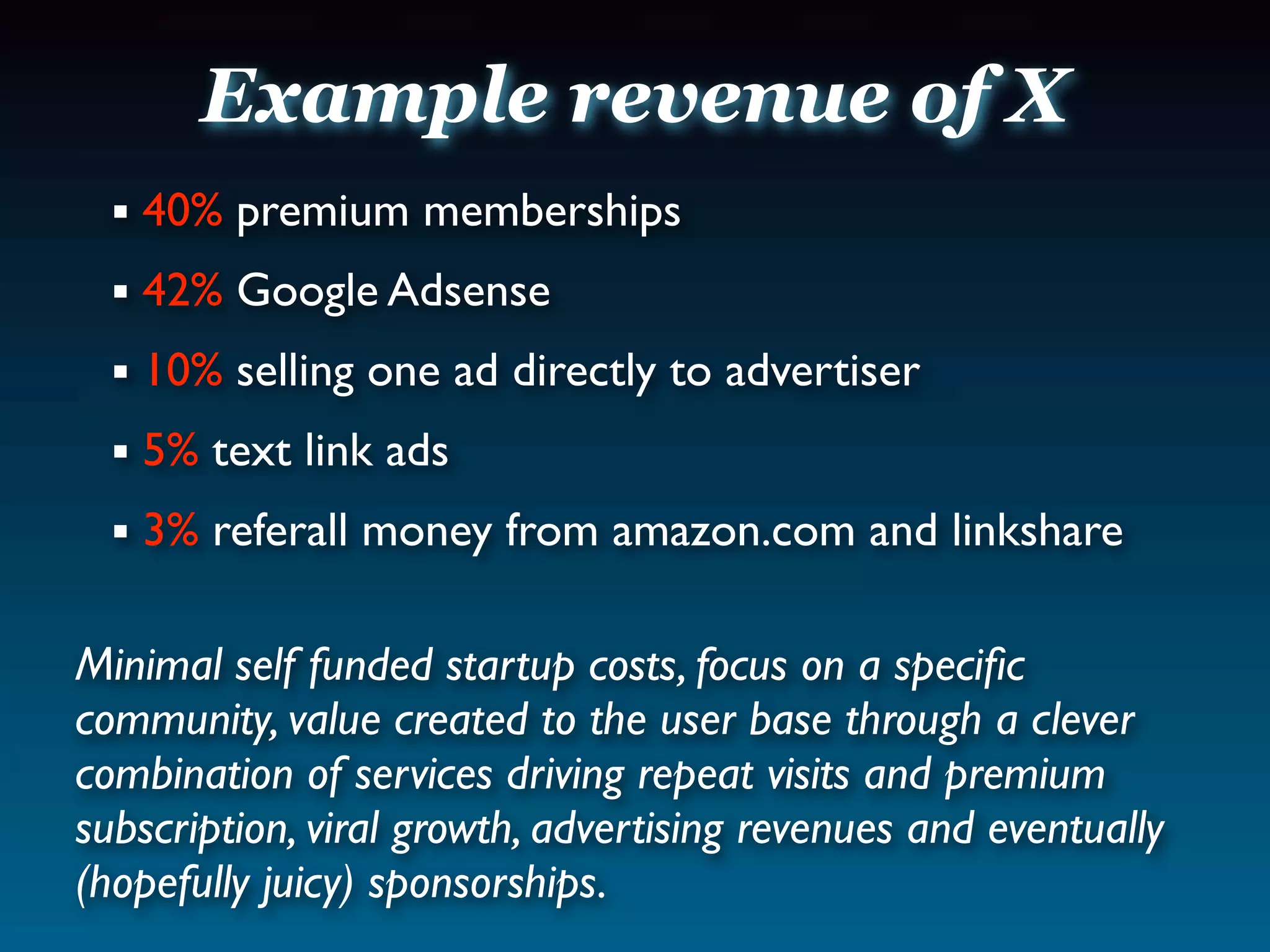 Web 2.0 Business Models