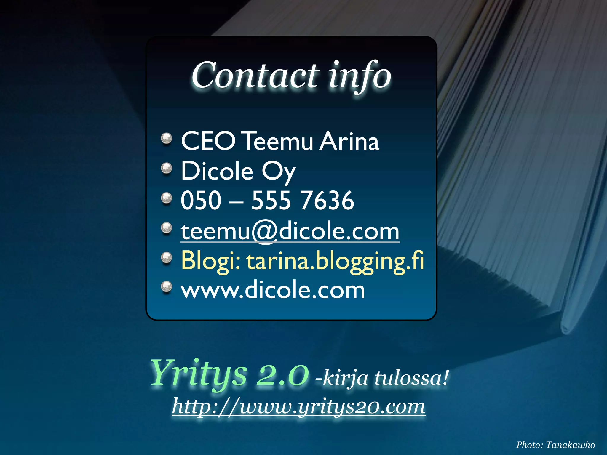 Web 2.0 Business Models