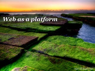 Web as a platform




                    Photo: Christopher Chan
