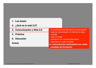 Web 2.0 & Communication