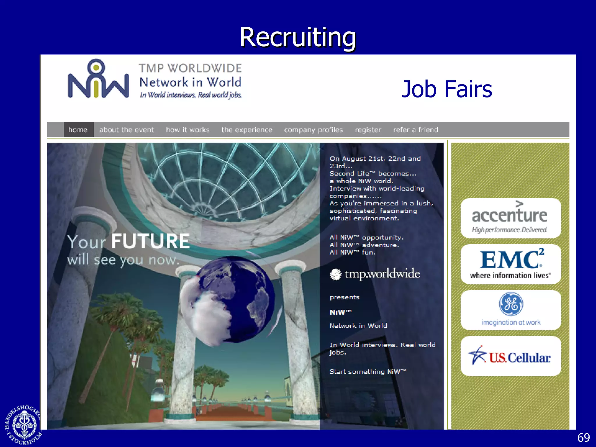 Recruiting Job Fairs 