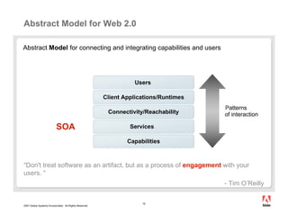 Web 2.0 Design Patterns, Models and Analysis