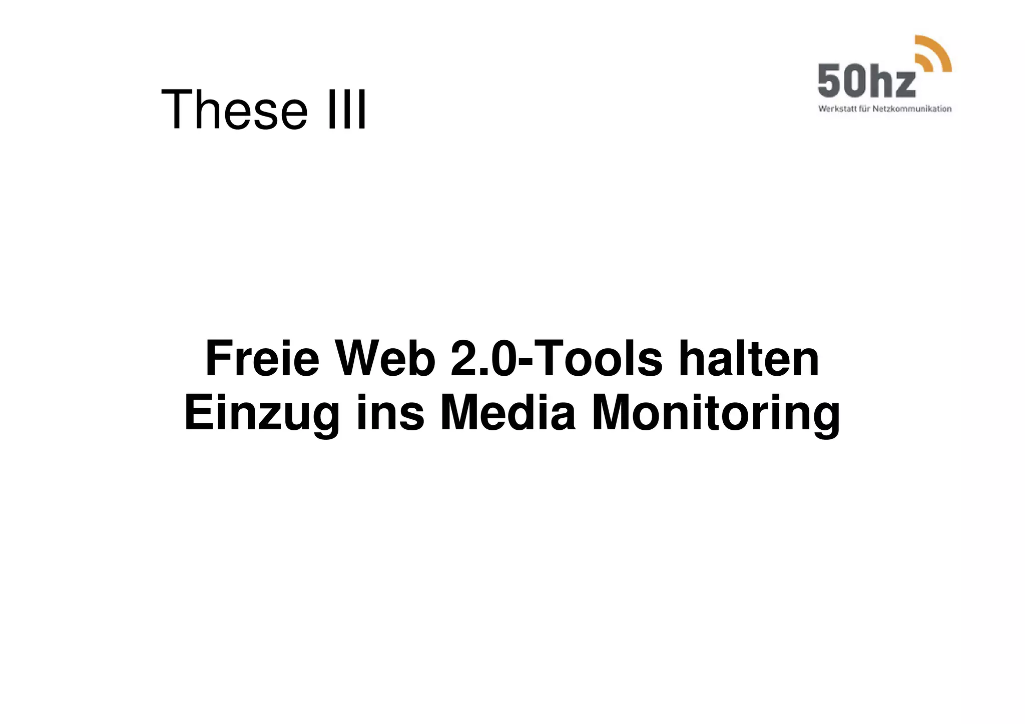 Web 2.0 - die Mittelstandskonferenz