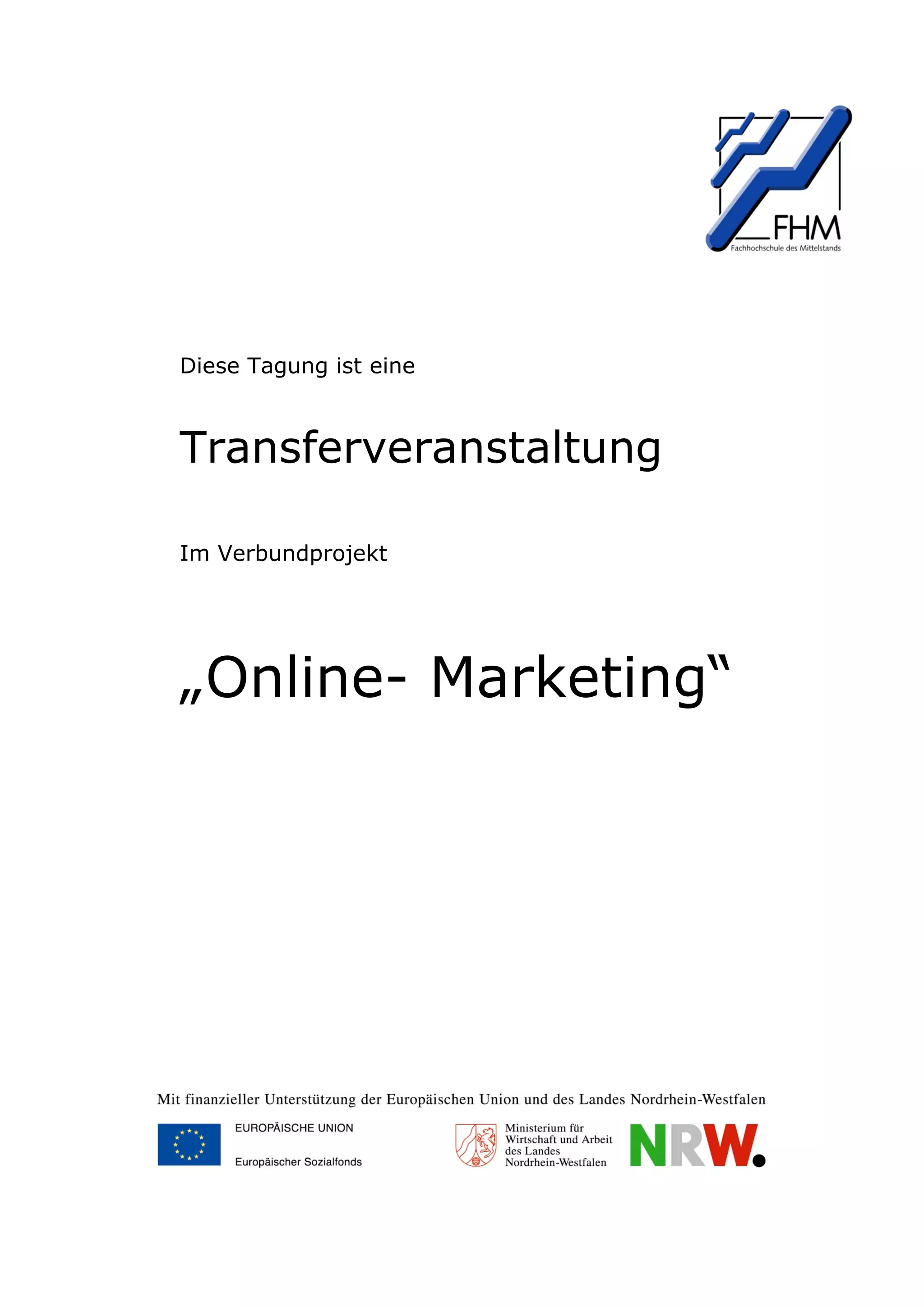 Web 2.0 - die Mittelstandskonferenz