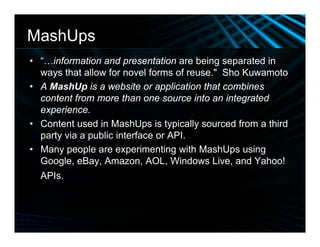 Web 2.0 Enrichment Slide Show 011409