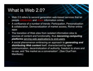 Web 2.0 Enrichment Slide Show 011409