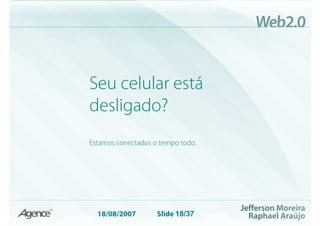 Web 2.0 Evolução