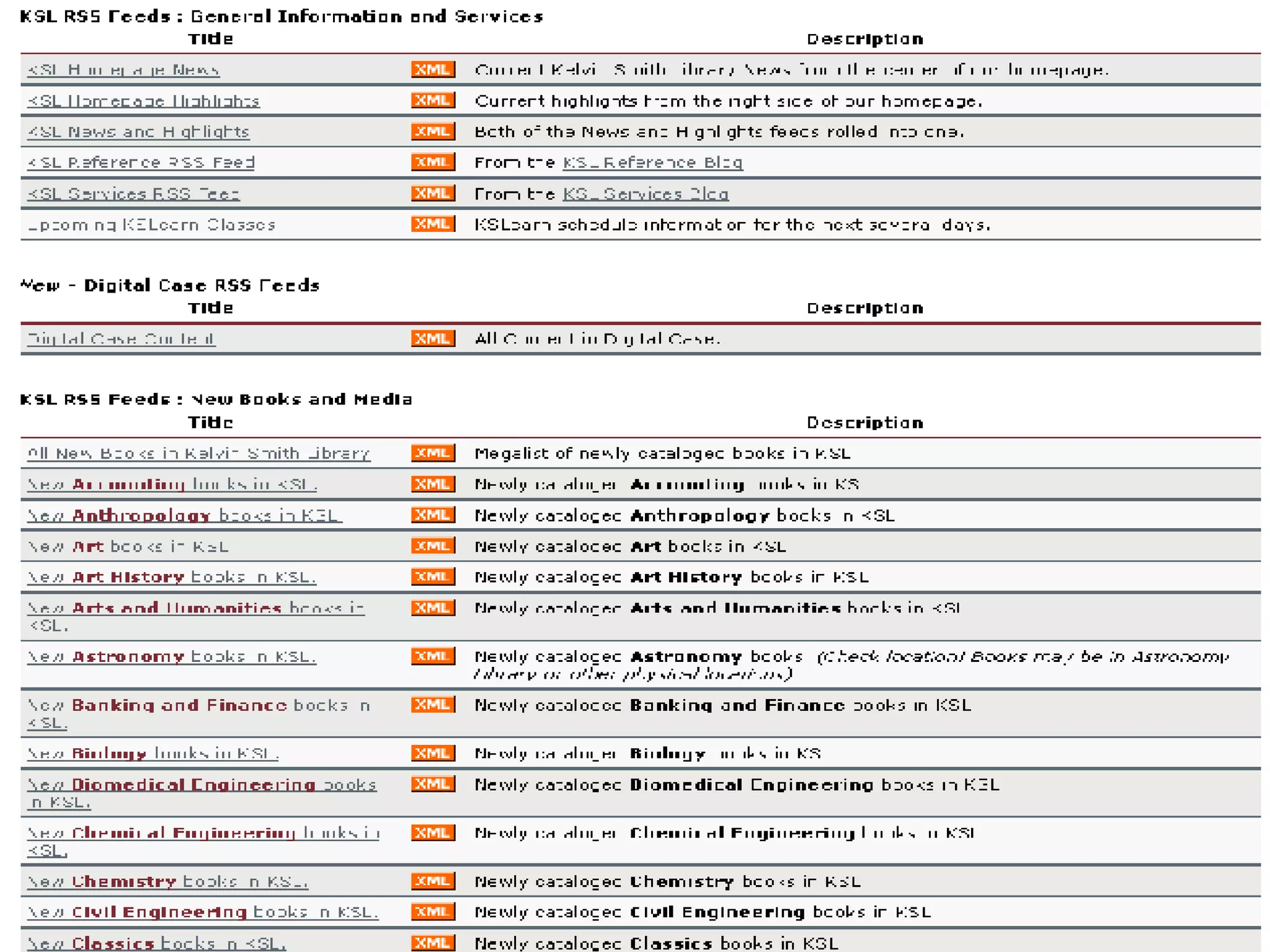 KSL RSS Feeds 