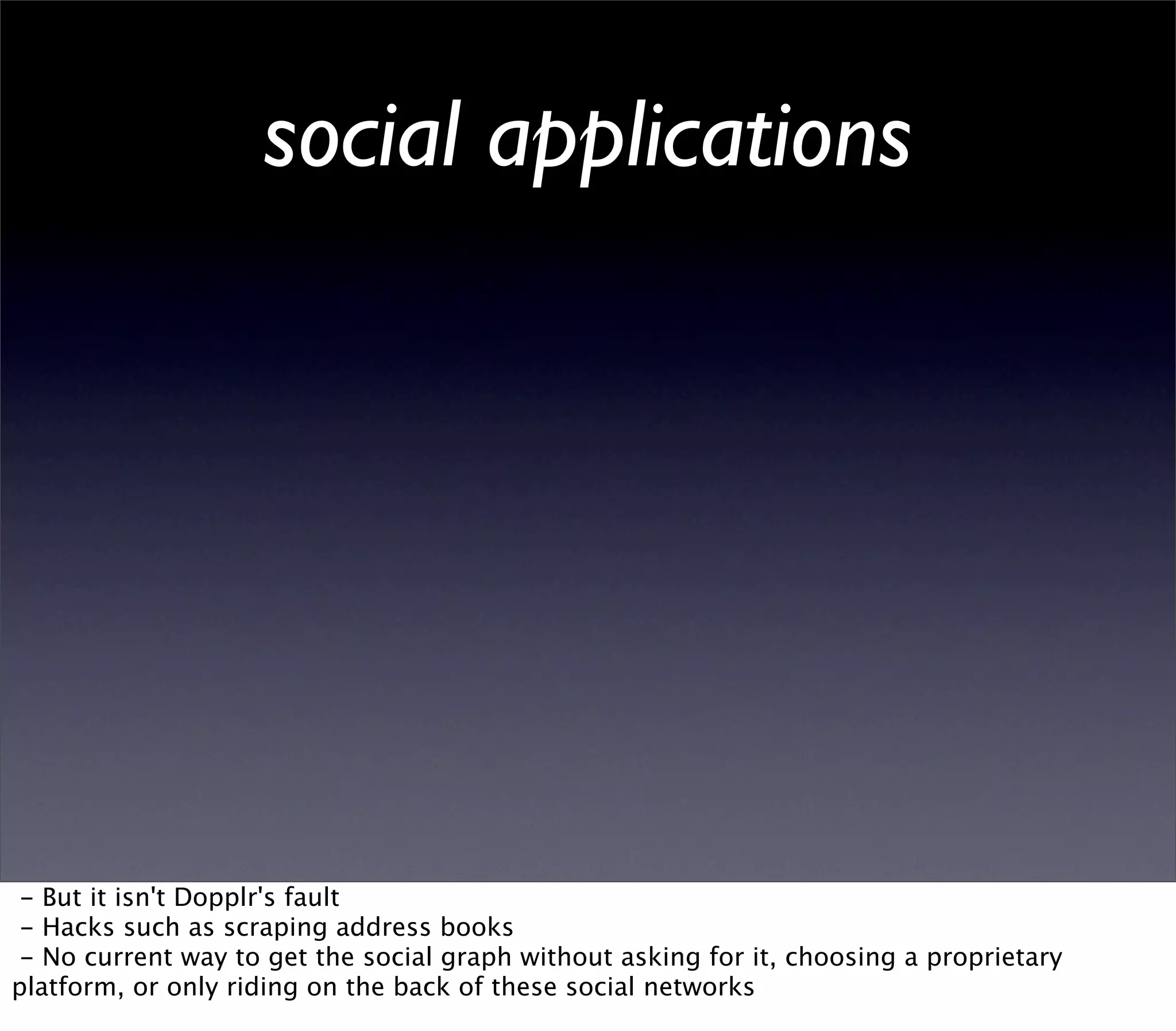 Web 2.0 Expo Berlin: Open Platforms and the Social Graph