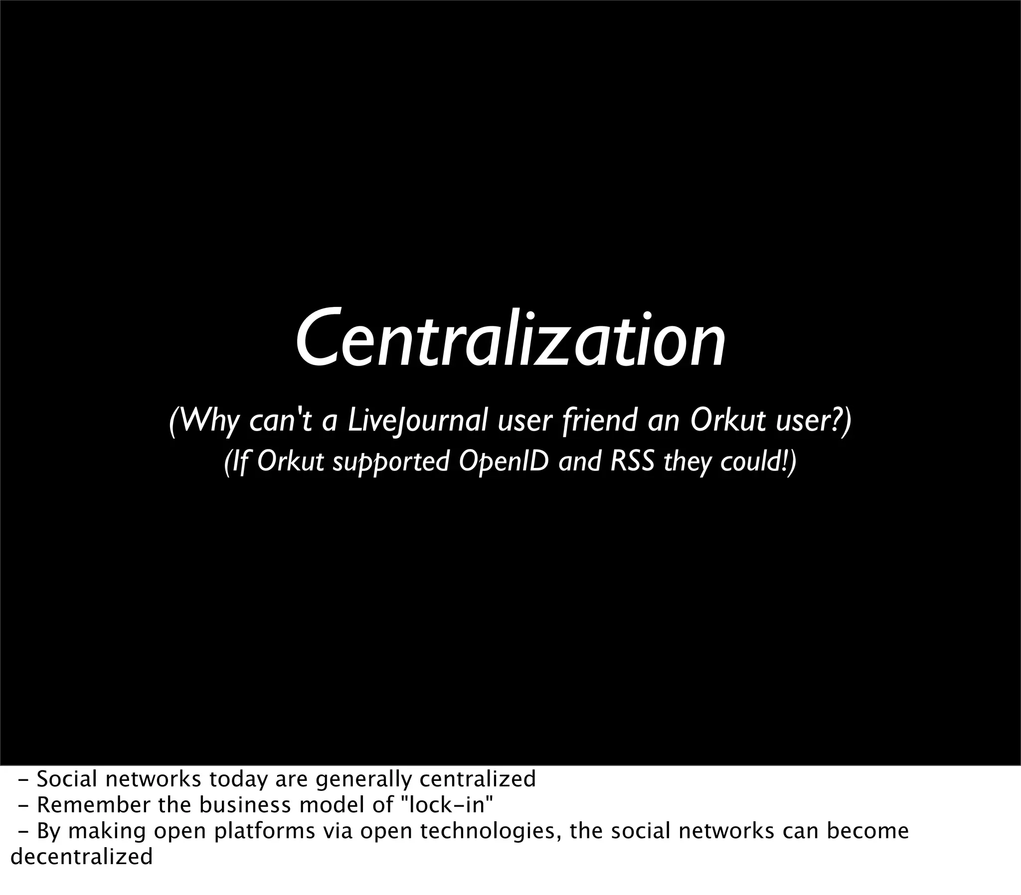 Web 2.0 Expo Berlin: Open Platforms and the Social Graph