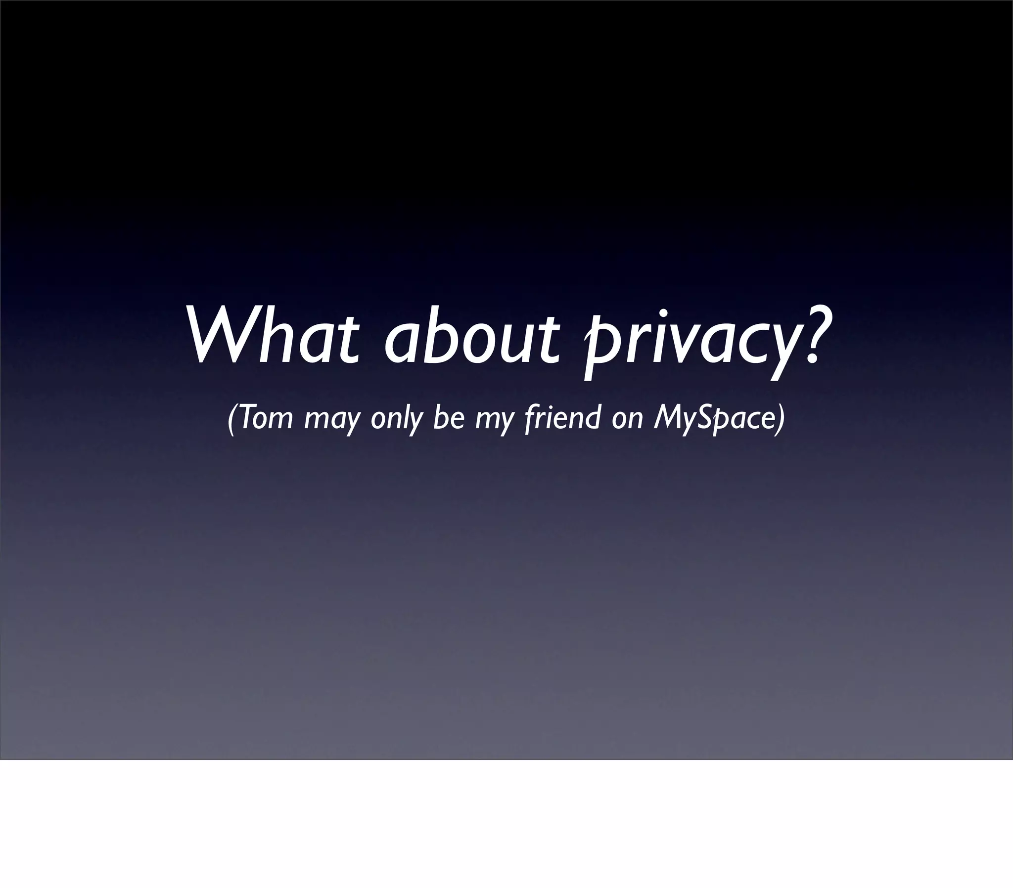 Web 2.0 Expo Berlin: Open Platforms and the Social Graph