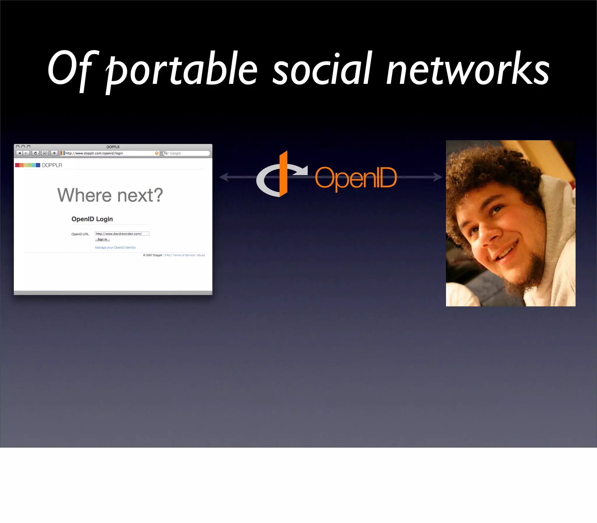 Web 2.0 Expo Berlin: Open Platforms and the Social Graph