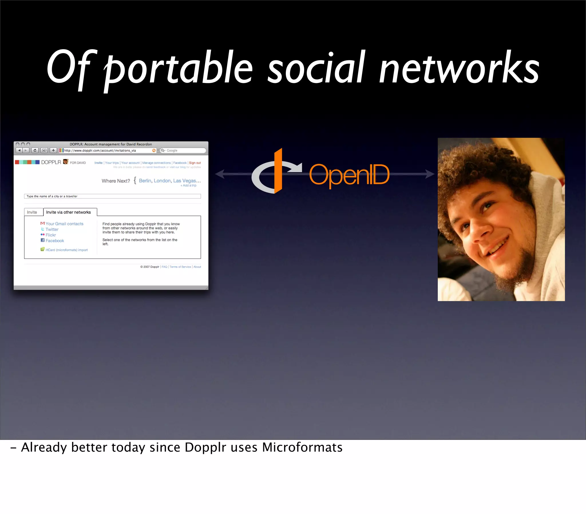 Web 2.0 Expo Berlin: Open Platforms and the Social Graph