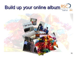 Build up your online album 