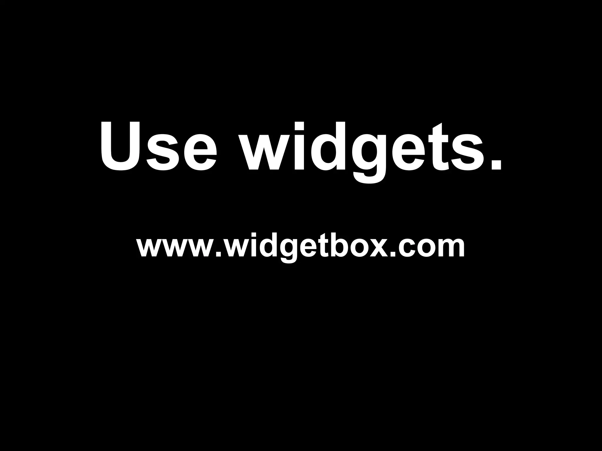 Use widgets. www.widgetbox.com