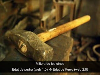 Exemples de plataformes




 Exemples:

            Wikipedia http://www.wikipedia.org

            Meneame http://www.meneame.net

            Twitter http://www.twitter.com

            Youtube http://www.youtube.com
 