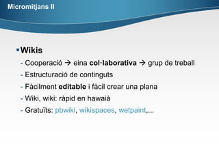 En la Xarxa tot queda registrat
Tens la teva reputació digital: EMPREMTA DIGITAL
 