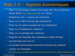 Web 2.0 - GTI780 & MTI780 - ETS - A08