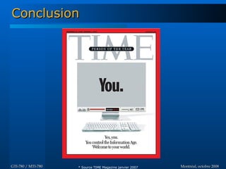 Web 2.0 - GTI780 & MTI780 - ETS - A08