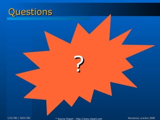 Web 2.0 - GTI780 & MTI780 - ETS - A08