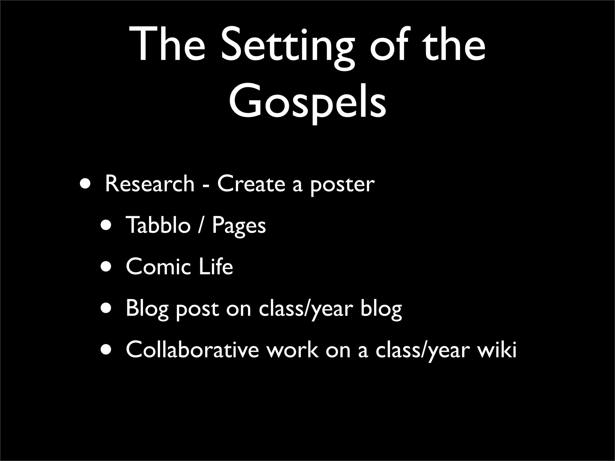 Web 2.0 Ideas in Religious Education