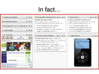 In fact… 