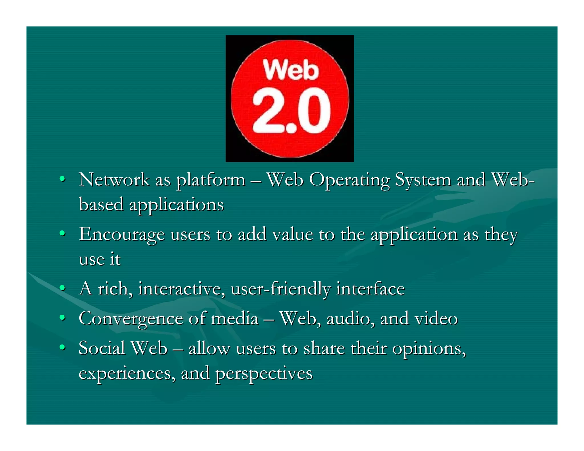 Web 2.0 in Education