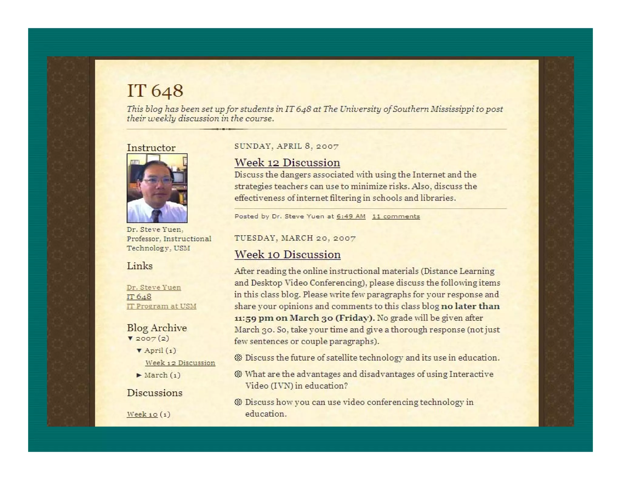 Web 2.0 in Education