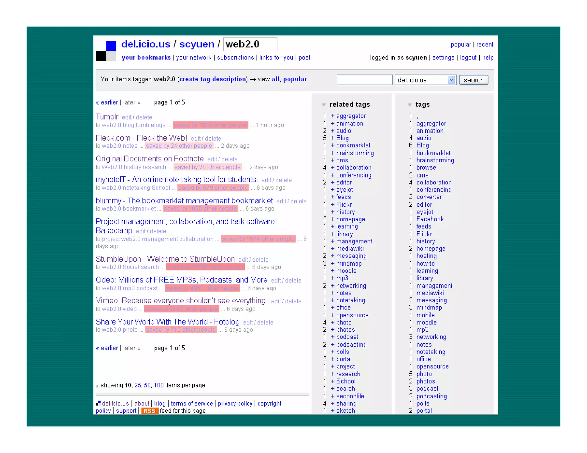 Web 2.0 in Education