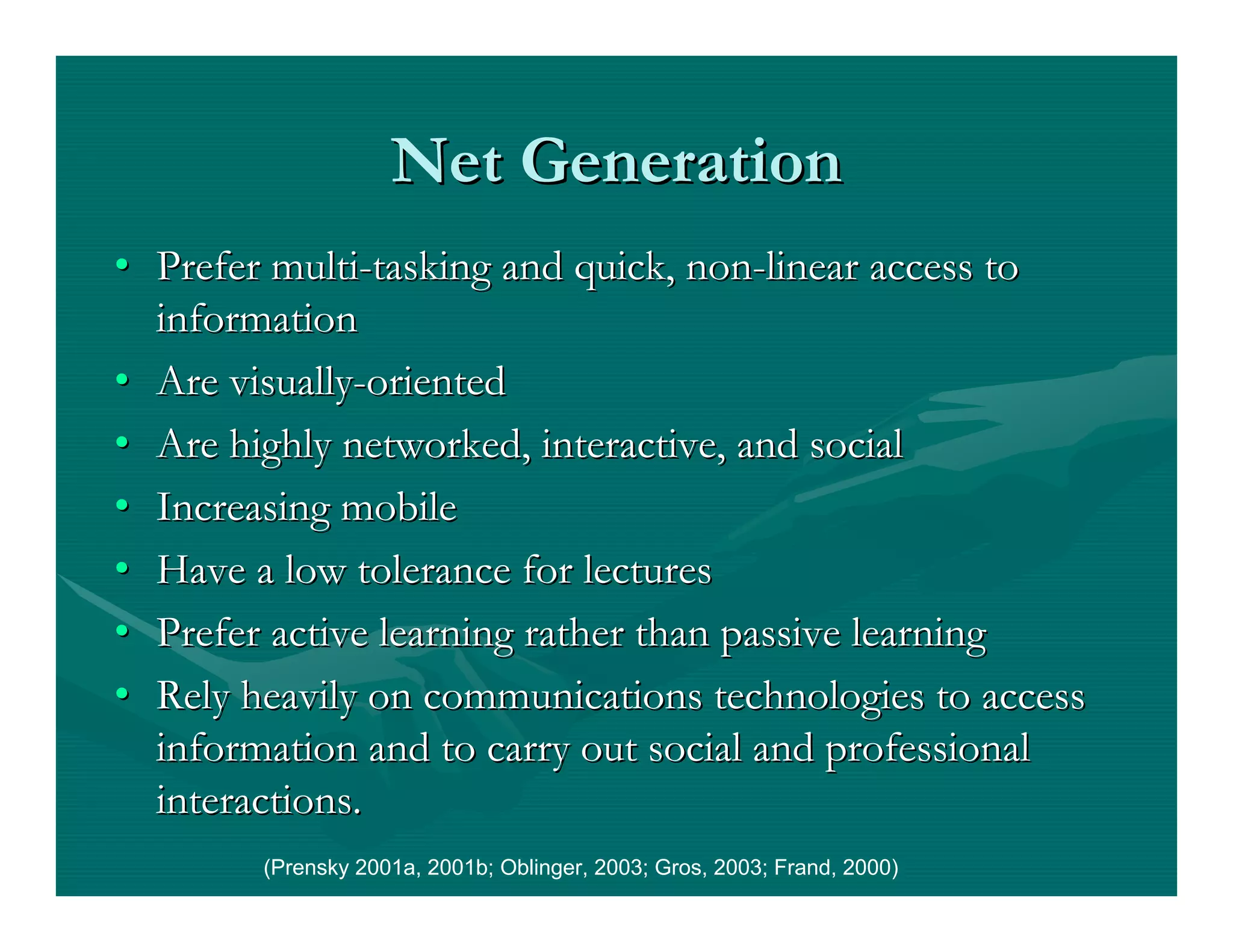 Web 2.0 in Education