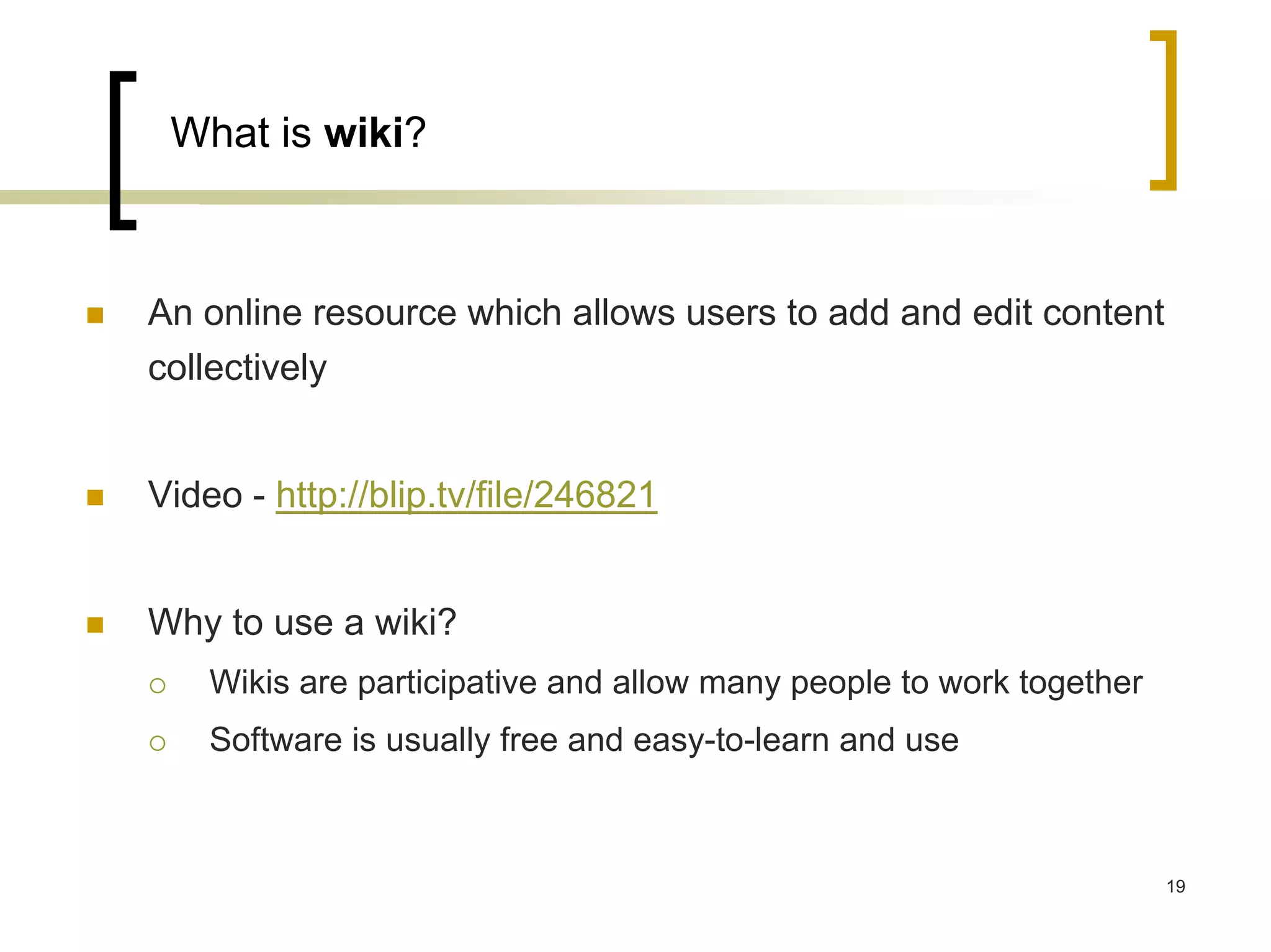 Web 2.0 in Health: a Practical Overview