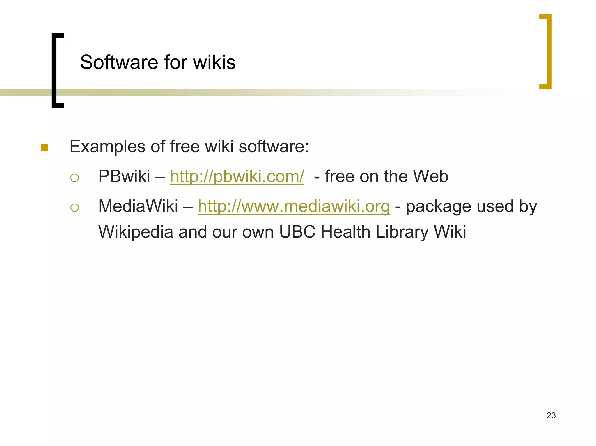 Web 2.0 in Health: a Practical Overview