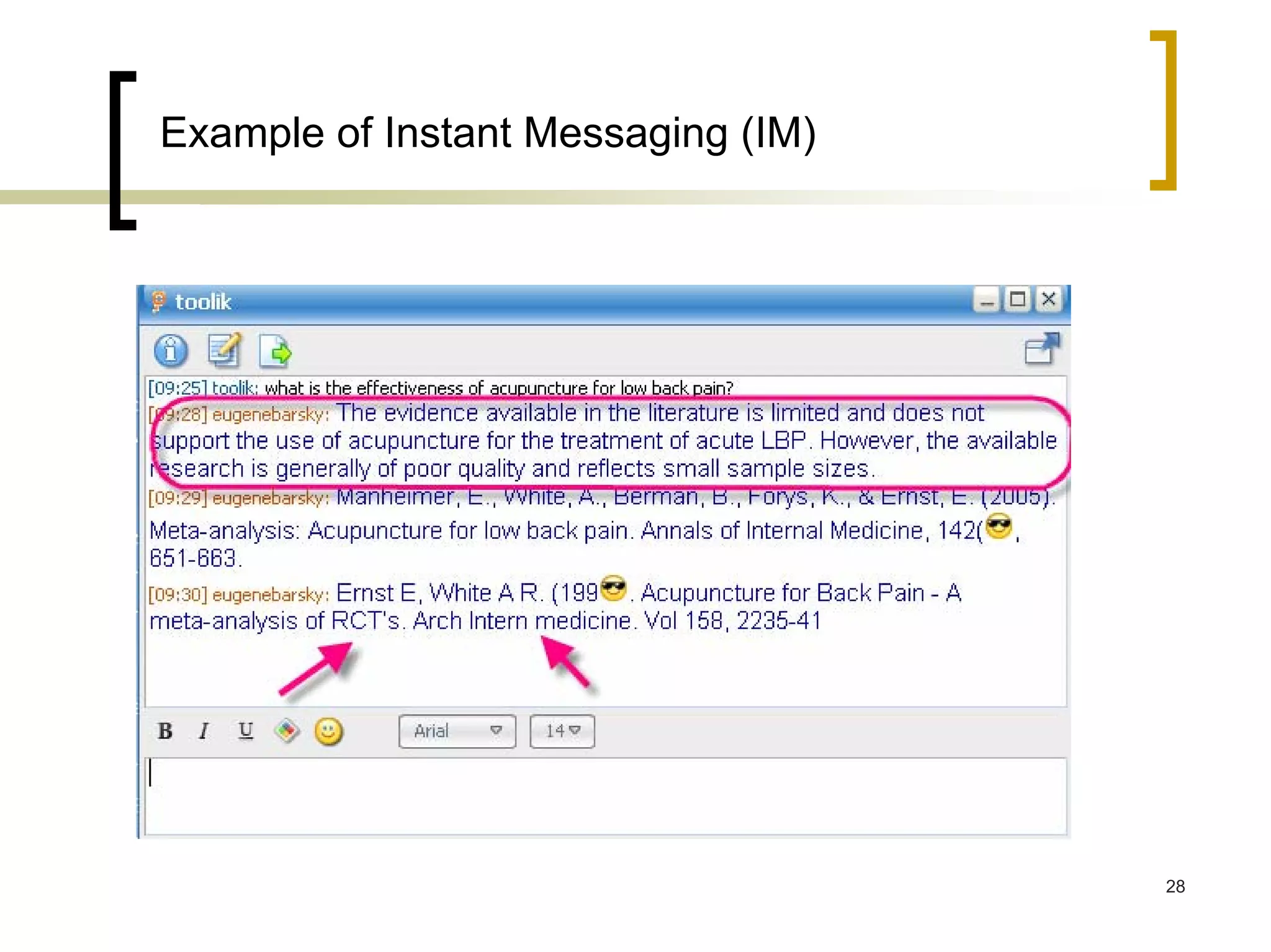 Web 2.0 in Health: a Practical Overview