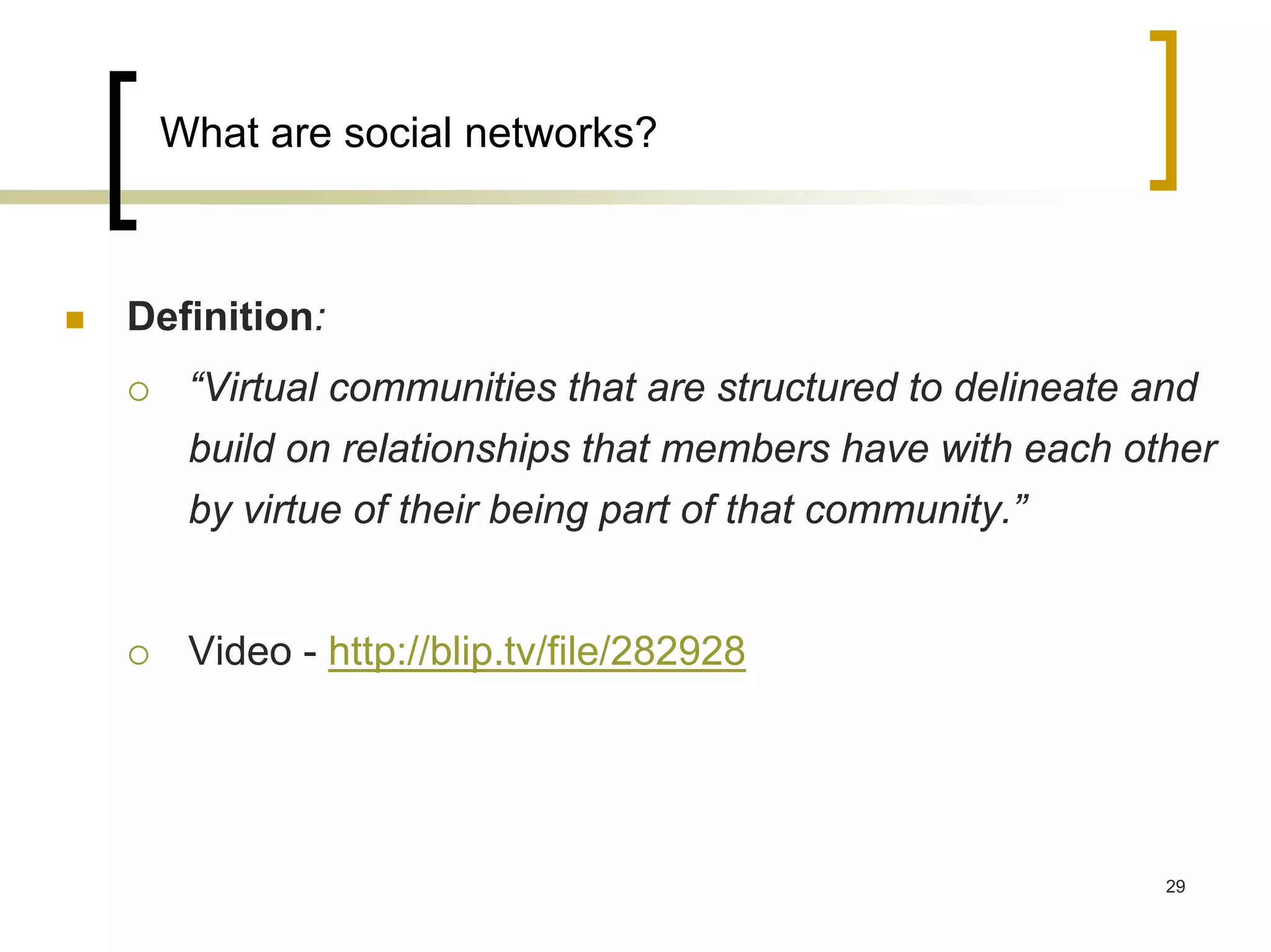 Web 2.0 in Health: a Practical Overview
