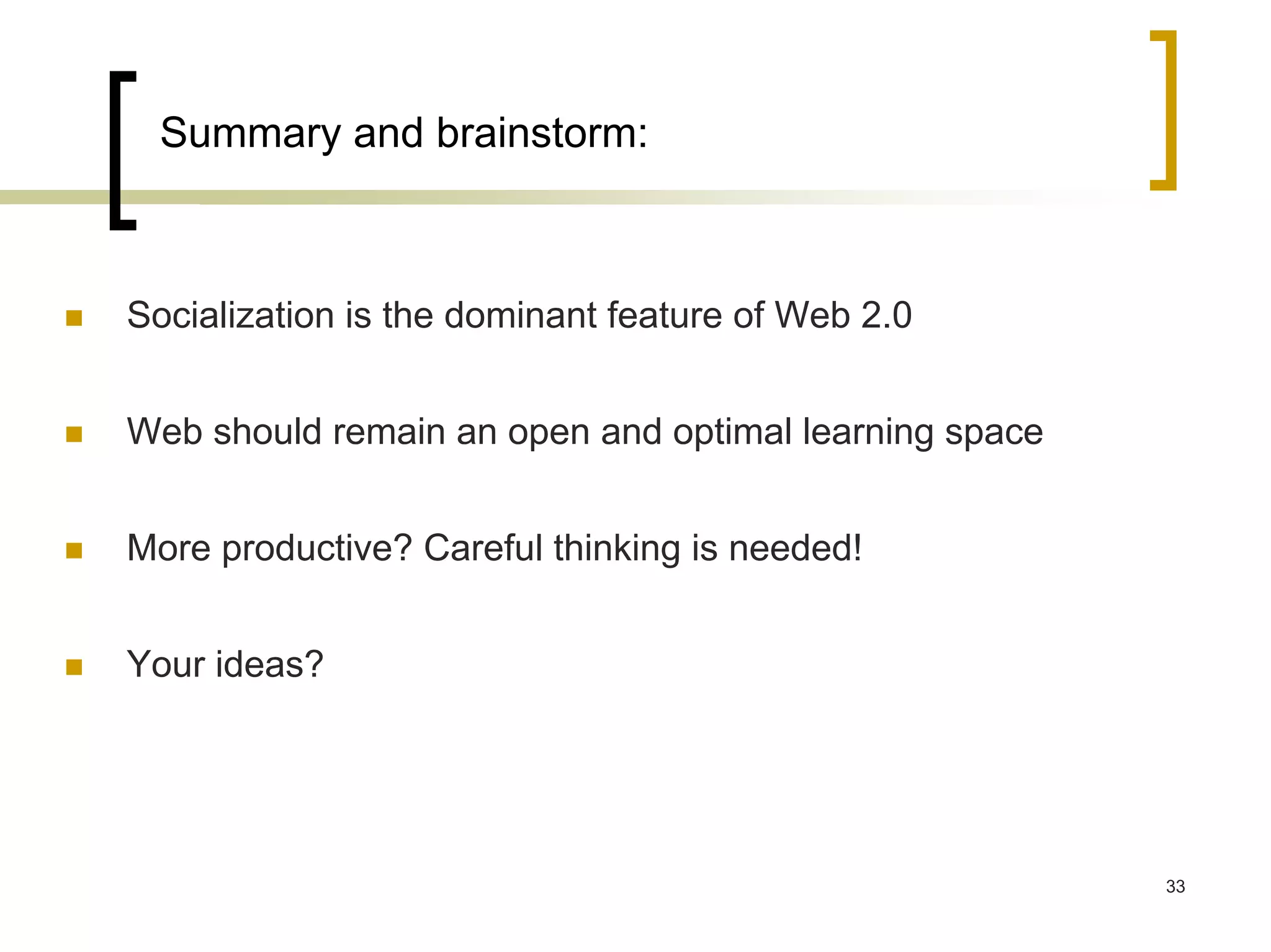 Web 2.0 in Health: a Practical Overview