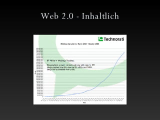 Web 2.0 - Inhaltlich 