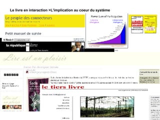 Le livre en interaction >L'implication au coeur du système 