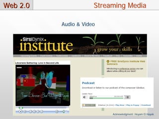 Web 2.0 / Library 2.0 Part One