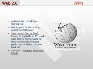 Web 2.0 / Library 2.0 Part One