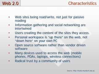 Web 2.0 / Library 2.0 Part One