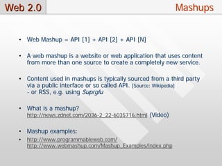 Web 2.0 / Library 2.0 Part One