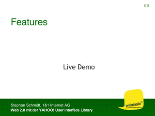 Features Live Demo 