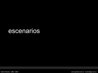escenarios 